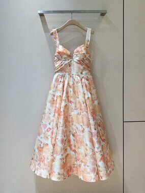 Zimmermann | Dresses | Zimmermann Lola Embroidered Midi Dress Nwt | Poshmark